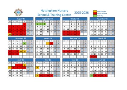 NNSTC Holidays 2025 26
